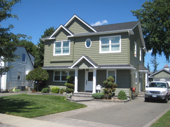 family dormer on Long Island home